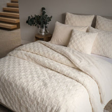 Cream Checkered