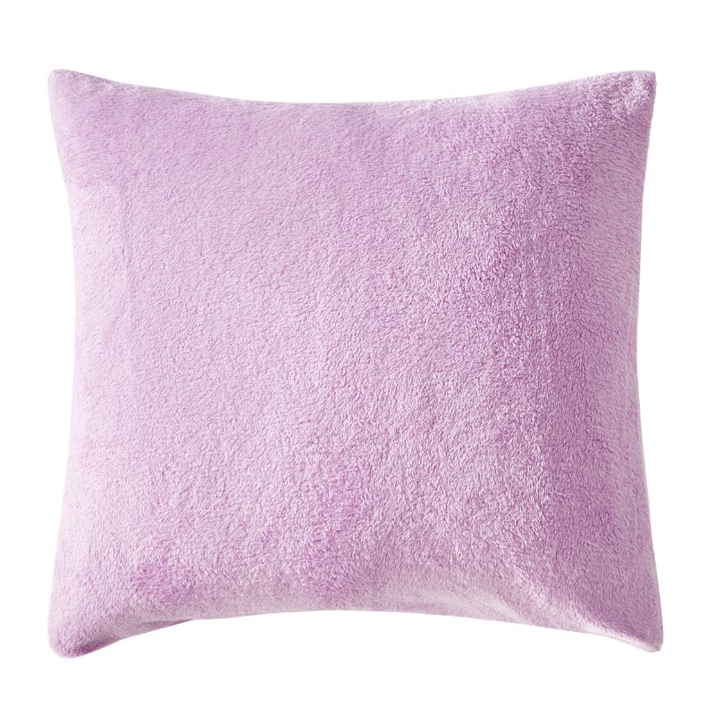Calm Lavender Snuggle Fleece European Pillowcase Pair
