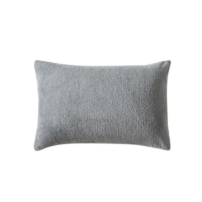 Charcoal Snuggle Fleece Pillowcase Pair