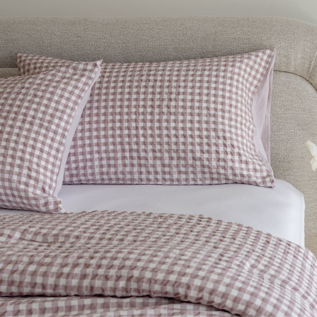 Gingham Berry Tart Comforter Set