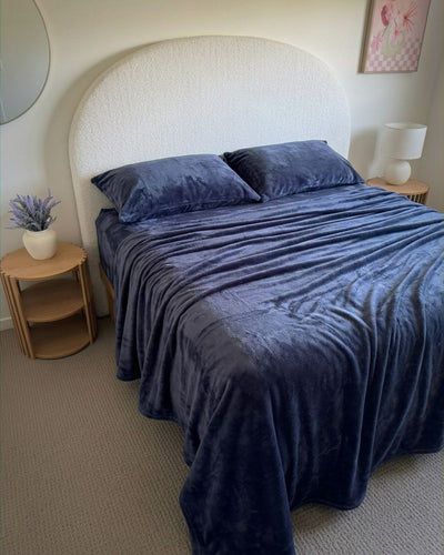 Winter Microplush Sheet Set