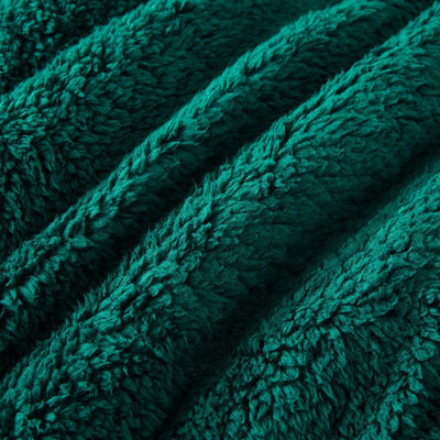 Forest Green Snuggle Fleece Comforter Set