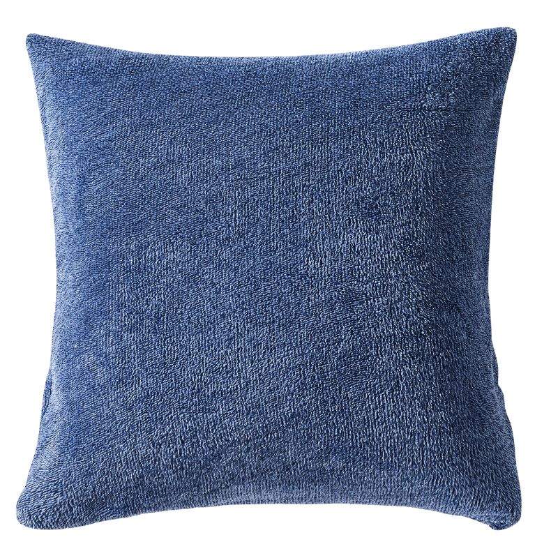 Blue Spec Snuggle Fleece European Pillowcase Pair