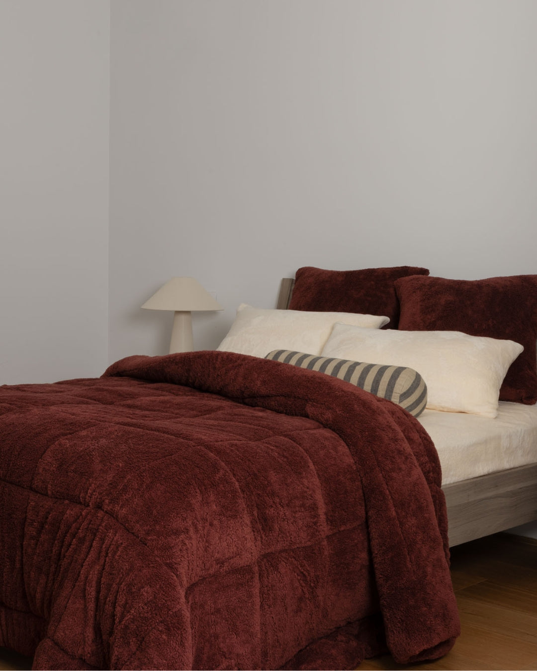 Hot Chocolate Snuggle Fleece Comforter Set