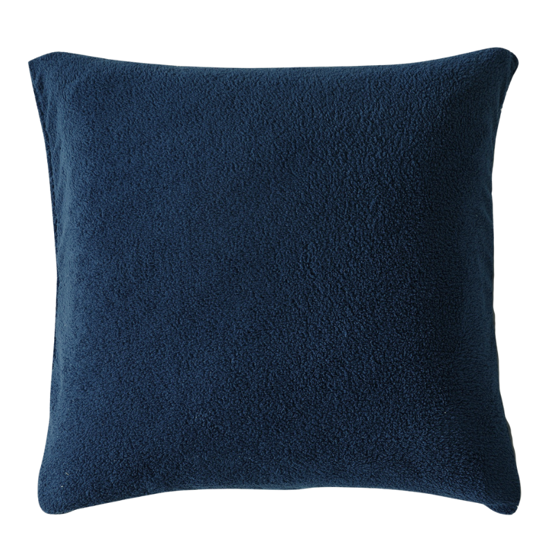 Midnight Blue Snuggle Fleece European Pillowcase Pair