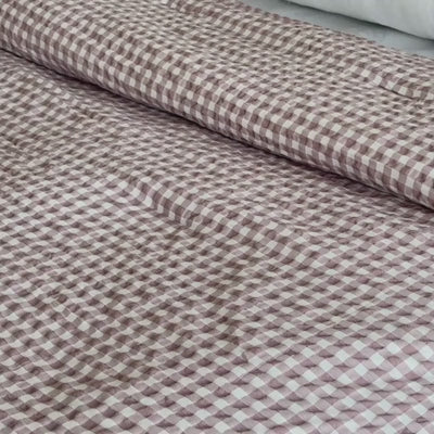 Gingham Berry Tart Comforter Set