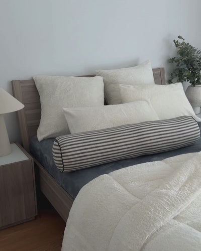 Bright White Snuggle Fleece Comforter Set