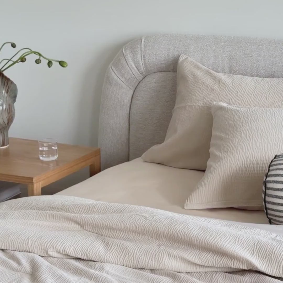 Stretch Woven Moon Comforter Set