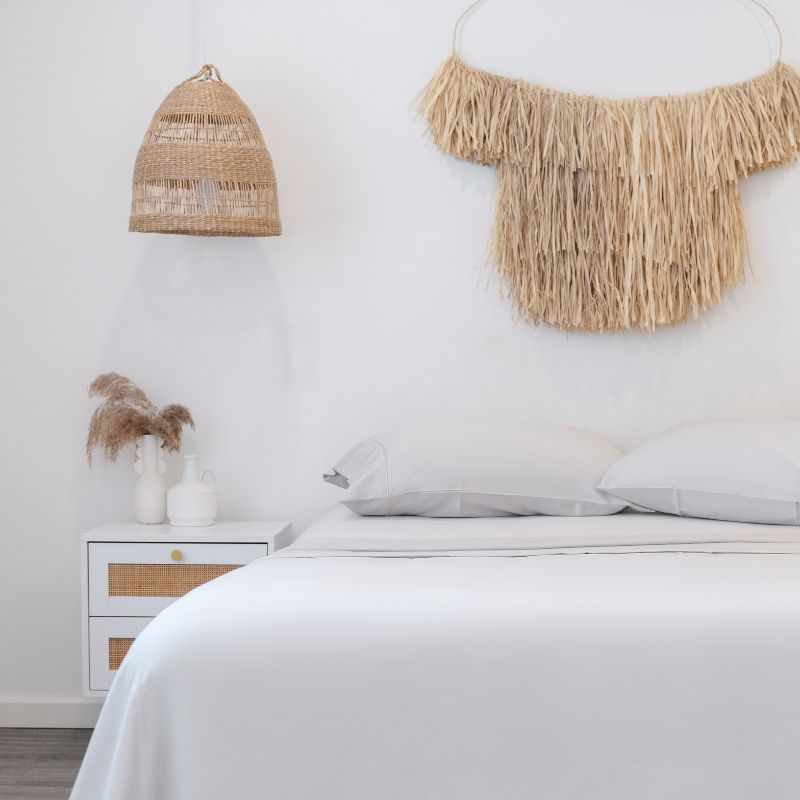 Sienna Living Egyptian Bamboo Egyptian Cotton Fitted Sheet V2